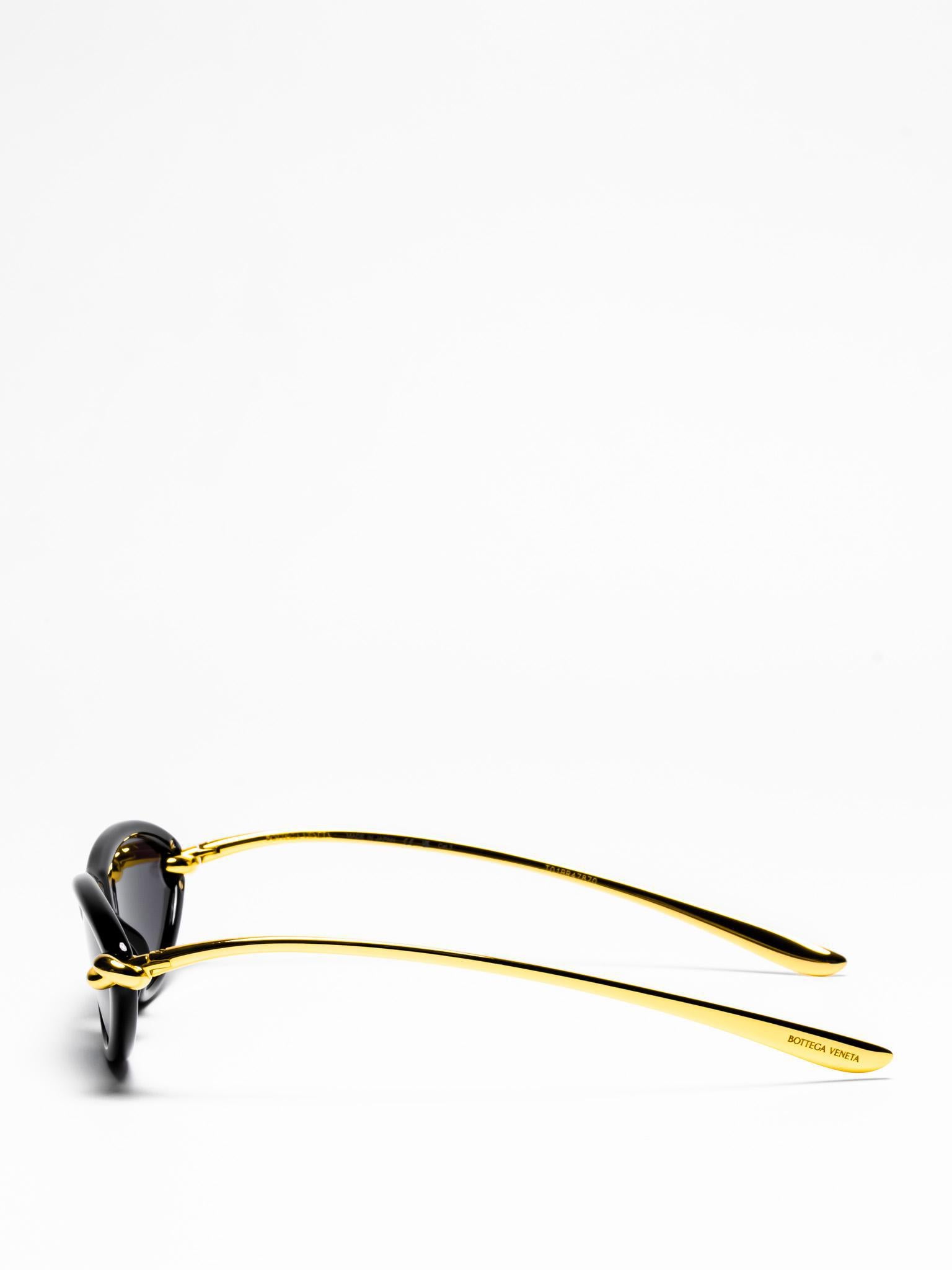 BOTTEGA VENETA BV1390S 001 Sunglasses - Luxury Designer Shades for Men & Women | Perfect for Outdoor Activities, Travel & Fashion Accessories
