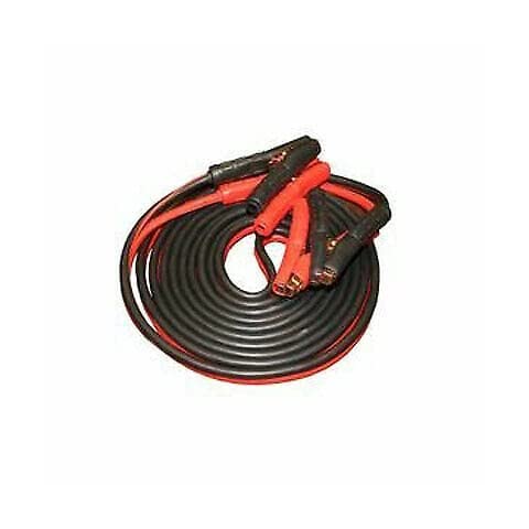 800 Amp Commercial Duty Clamp - 25 FT Heavy Duty Battery Jumper Cable for Trucks, Boats & Industrial Equipment - Professional Grade Copper Clamps with Safety Cover