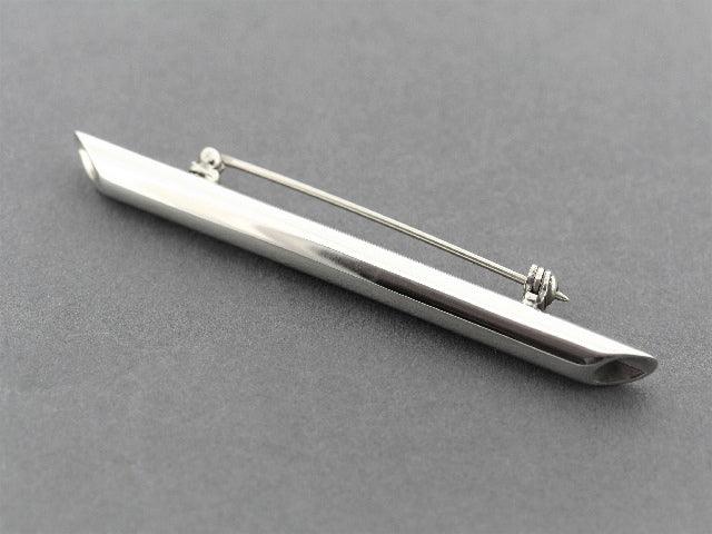 Reed Brooch Sterling Silver - Elegant Floral Jewelry for Women - Perfect for Weddings, Parties & Special Occasions