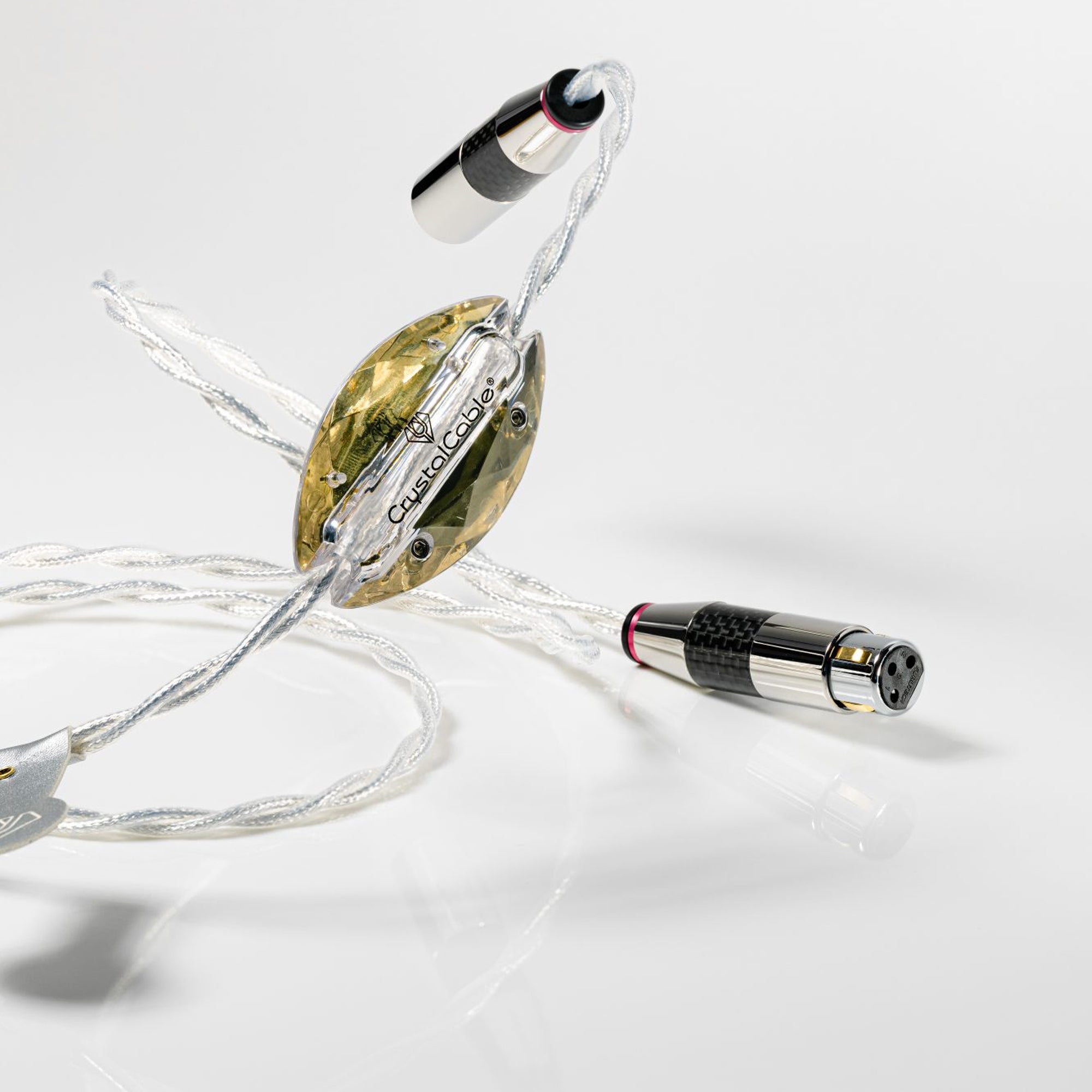 Premium Crystal Cable Future Dream 22 Interconnect Cables - High-End Audio Interconnects for Home Theater & Hi-Fi Systems - Perfect for Audiophiles & Music Enthusiasts