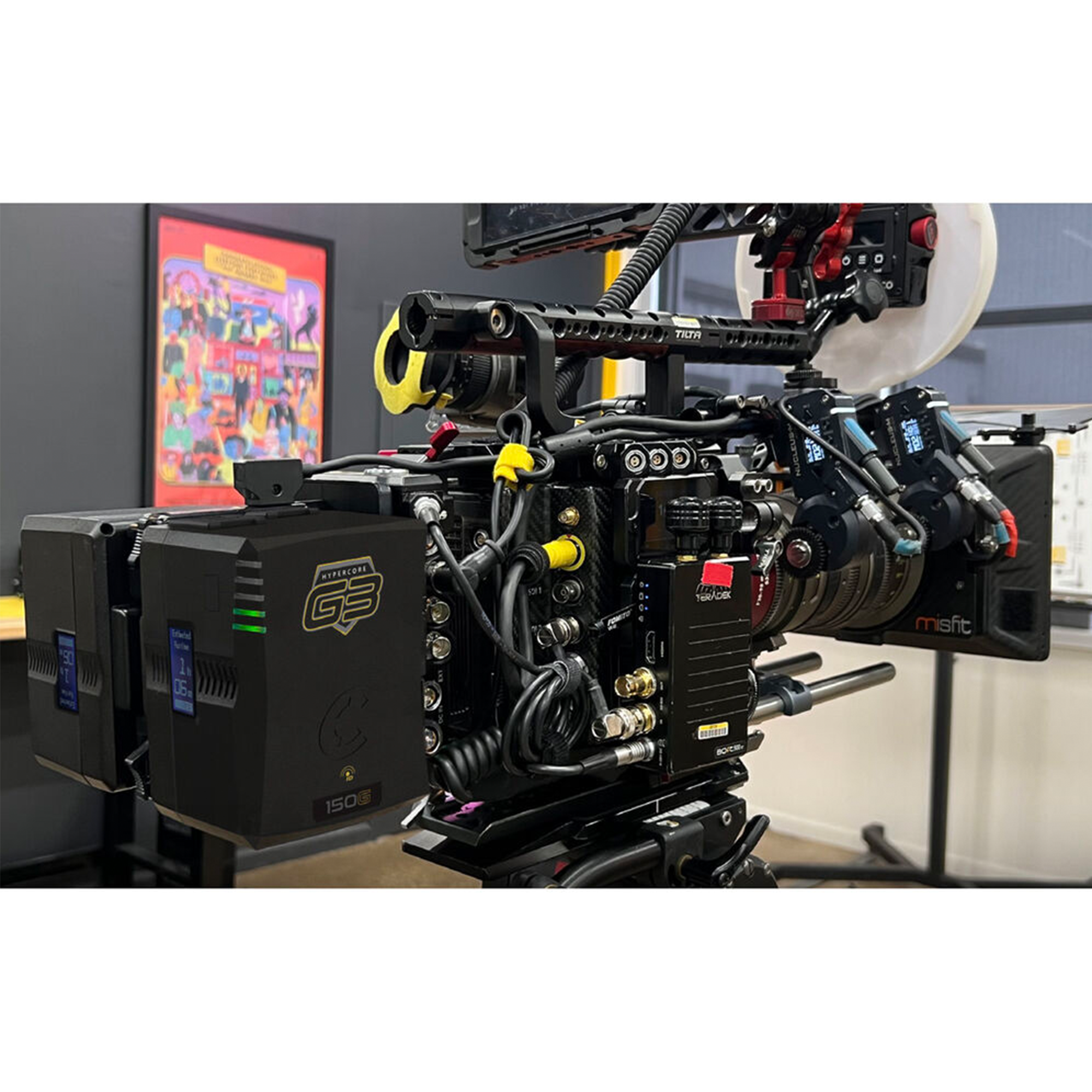 Core SWX Hypercore G3 99V 99Wh V-Mount Lithium Ion Battery for Cinema Cameras - Professional Power Solution for Sony, Canon, Blackmagic & DSLR Filmmaking