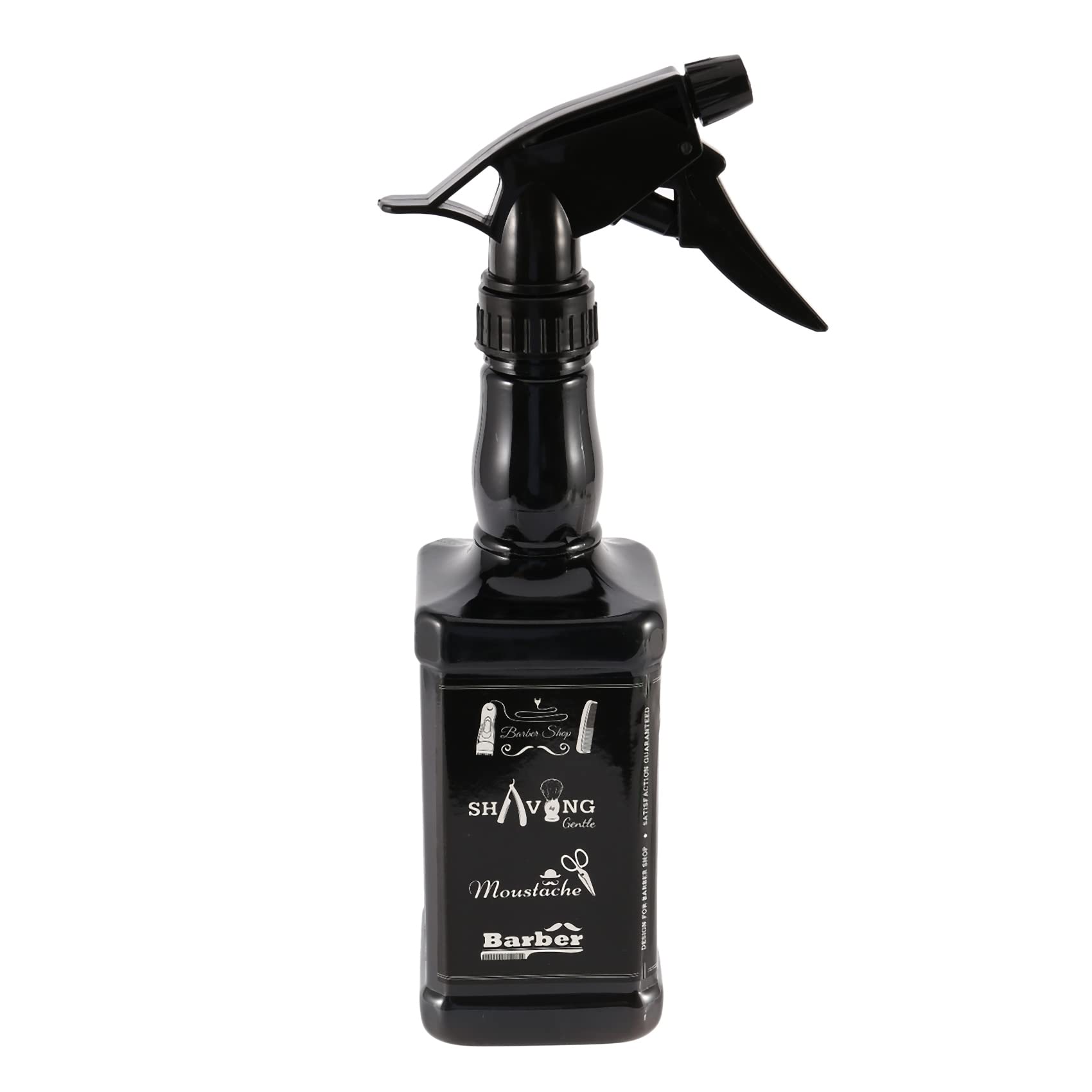 BEIEM 650ml Professional Hair Cutting Water Spray Bottle for Barbers & Stylists - Perfect for Salon, Home Haircuts & Hairstyling (Black)