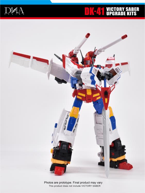 DNA Design DK 41 Upgrade Kit for HasLab Victory Leo - Transformers Action Figure Accessories for Collectors - Perfect for Display and Customization