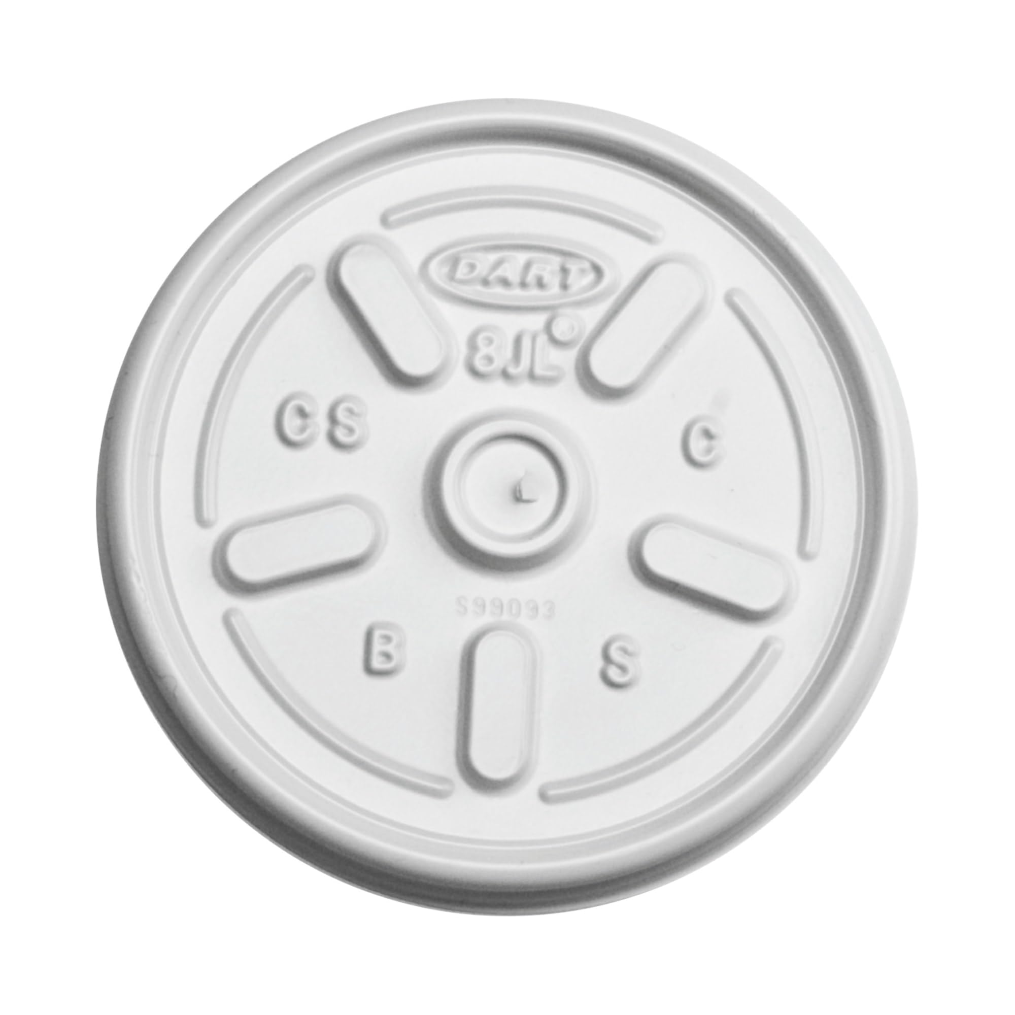 DRC8JL - 100-Pack Plastic Dart Lids for Mason Jars | Airtight & Leak-Proof | Perfect for Canning, Food Storage & DIY Crafts (BPA-Free)