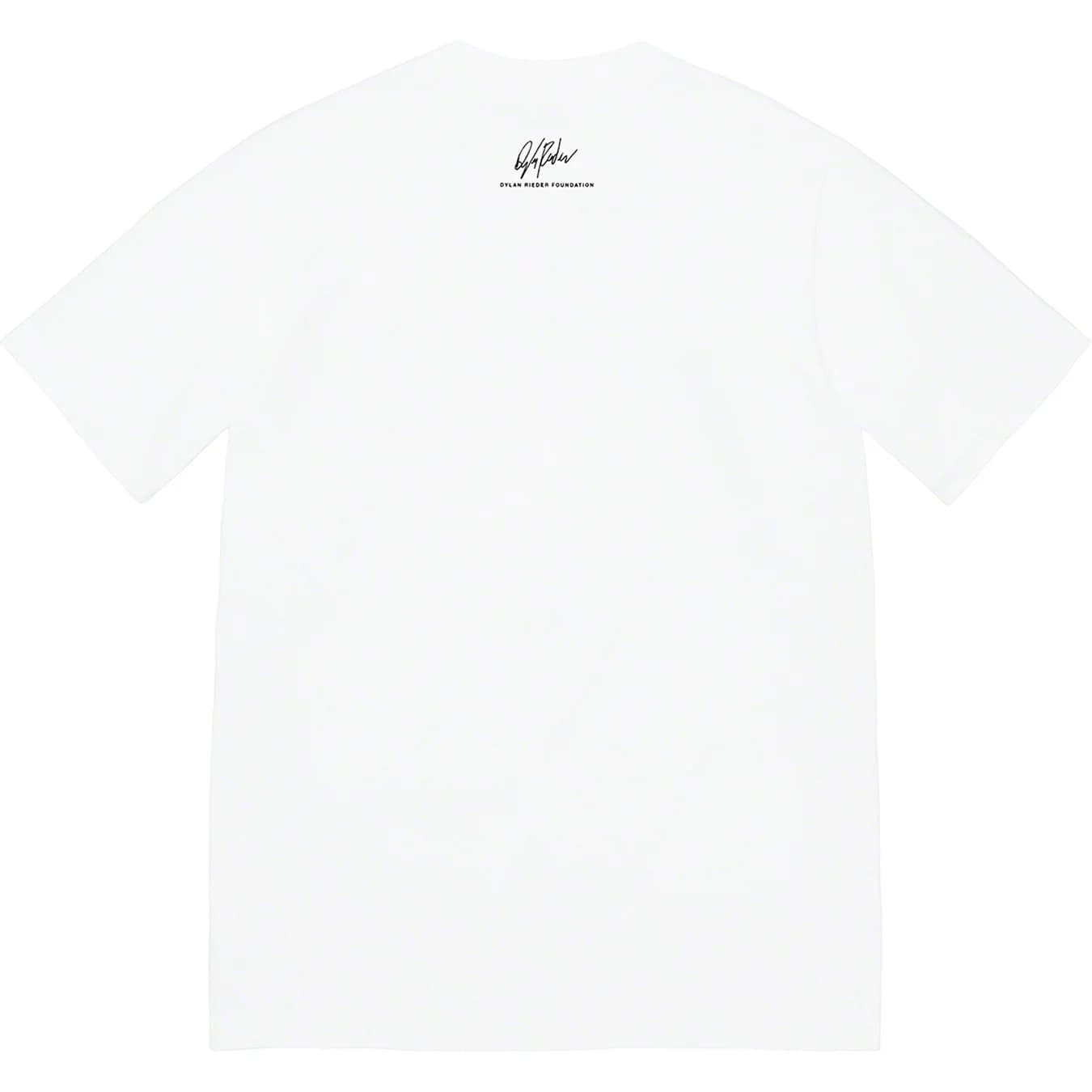 Supreme Dylan T-Shirt - White Cotton Short Sleeve Tee for Men | Streetwear Fashion & Casual Wear | Perfect for Daily Outfits, Concerts, and Urban Style