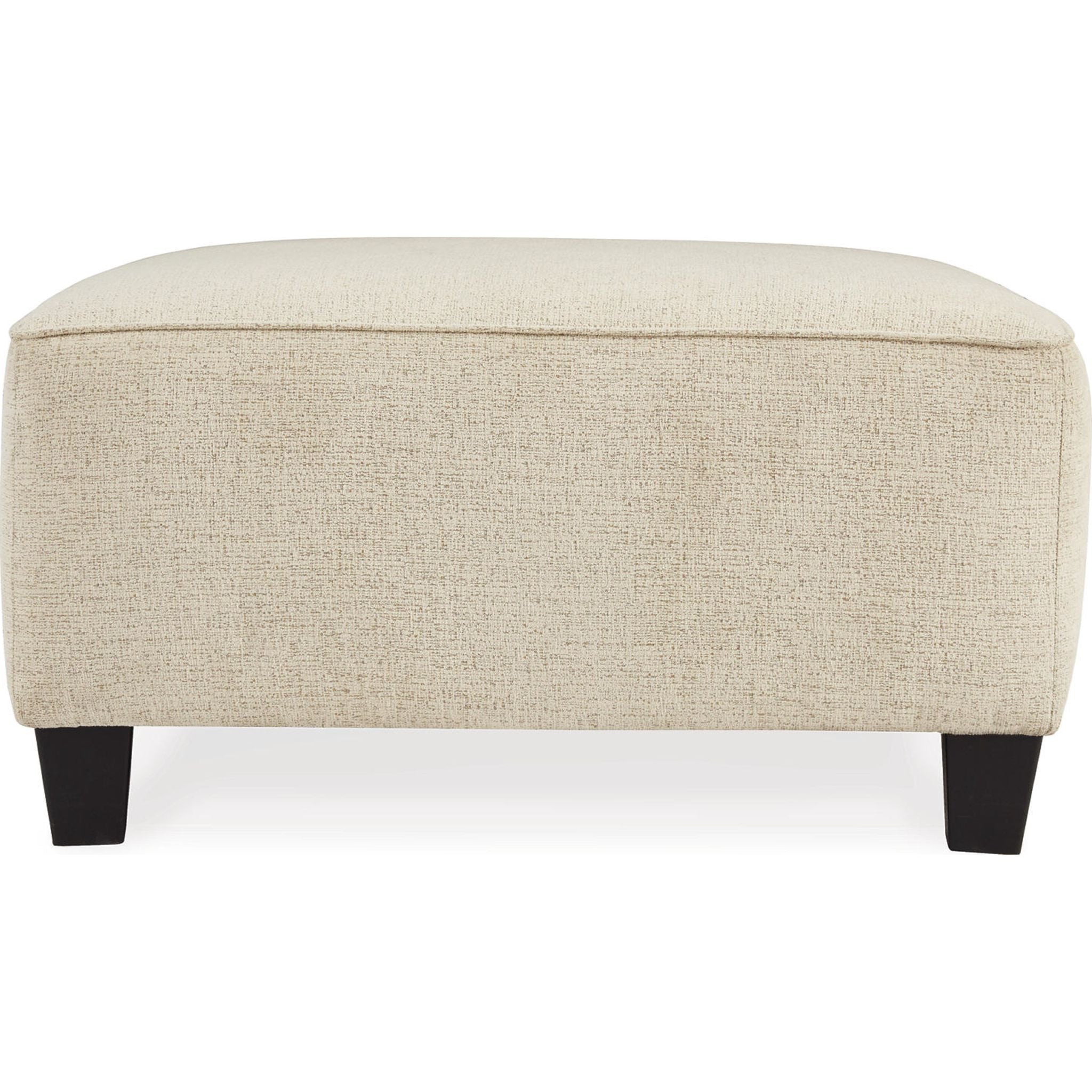 Abinger Oversized Accent Ottoman - Large Round Footstool Pouf with Storage, Perfect for Living Room, Bedroom & Home Decor