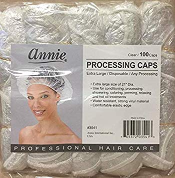 Annie's Processing Caps - 30 Count | Disposable Hair Caps for Salons, Spas & Home Use
