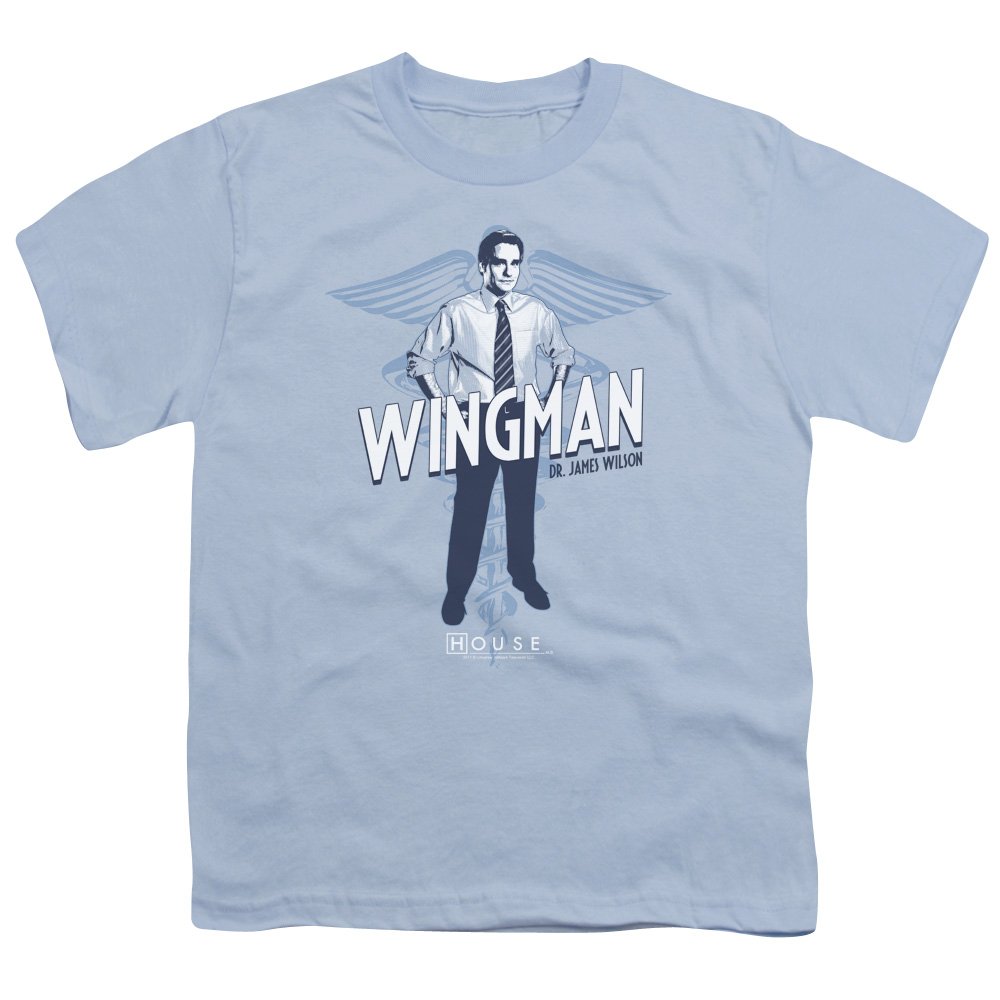 House Wingman Unisex Youth T-Shirt - Comfortable Cotton Tee for Boys & Girls - Perfect for School, Sports & Casual Wear