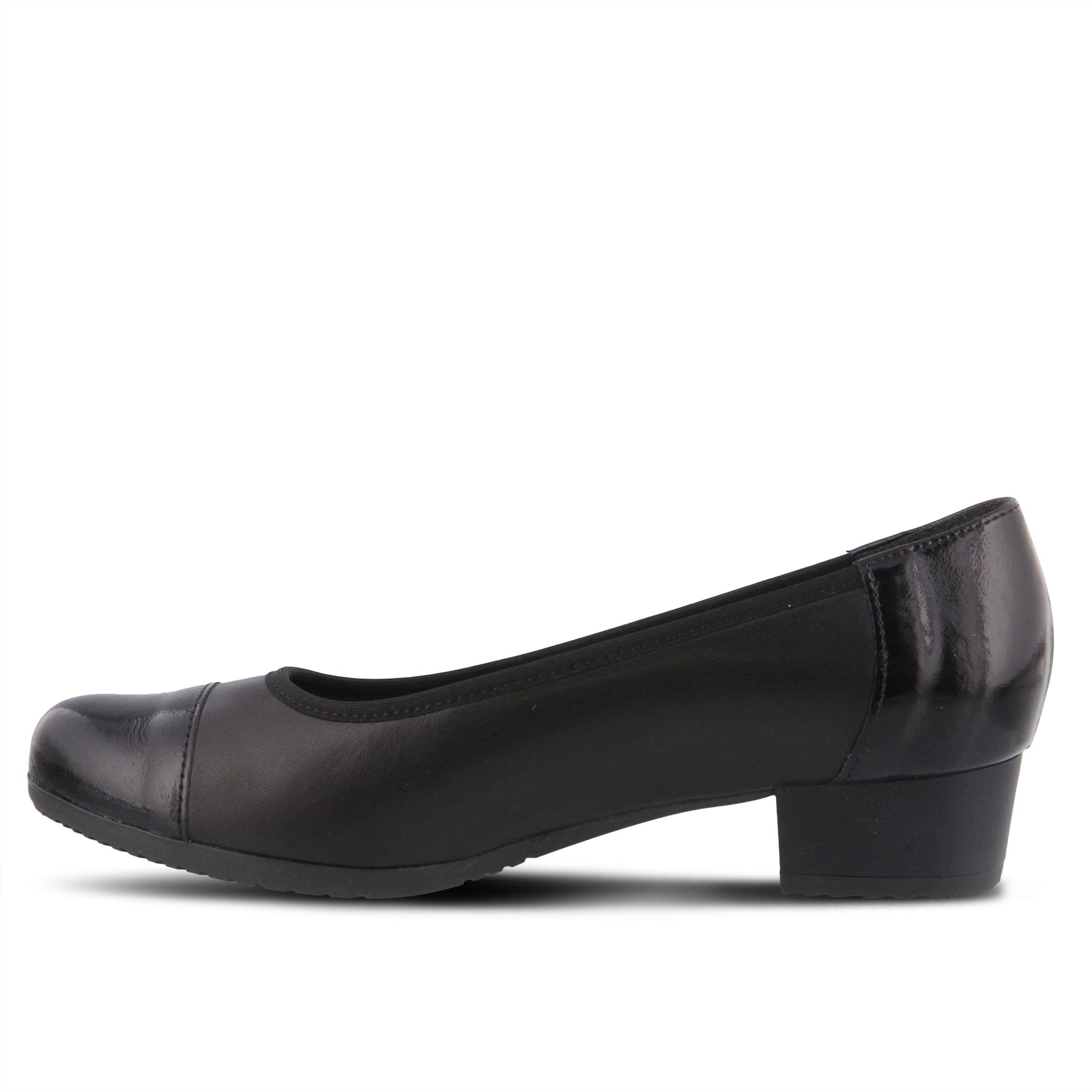 Spring Step Women's Norma Pump - Comfortable Black Heels for Work, Office & Special Occasions | Slip-Resistant Dress Shoes for Professional Women