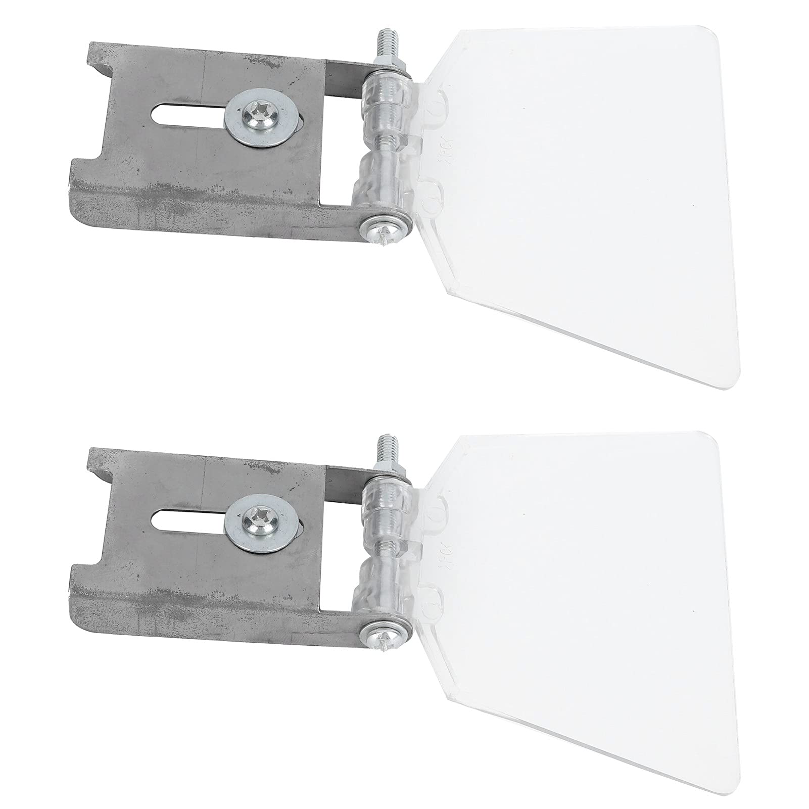 Fafeicy 2PCS Bench Grinder Eye Shield - 304 Stainless Steel Replacement Safety Guard for Power Bench Grinders | Workshop & Metalworking Protection