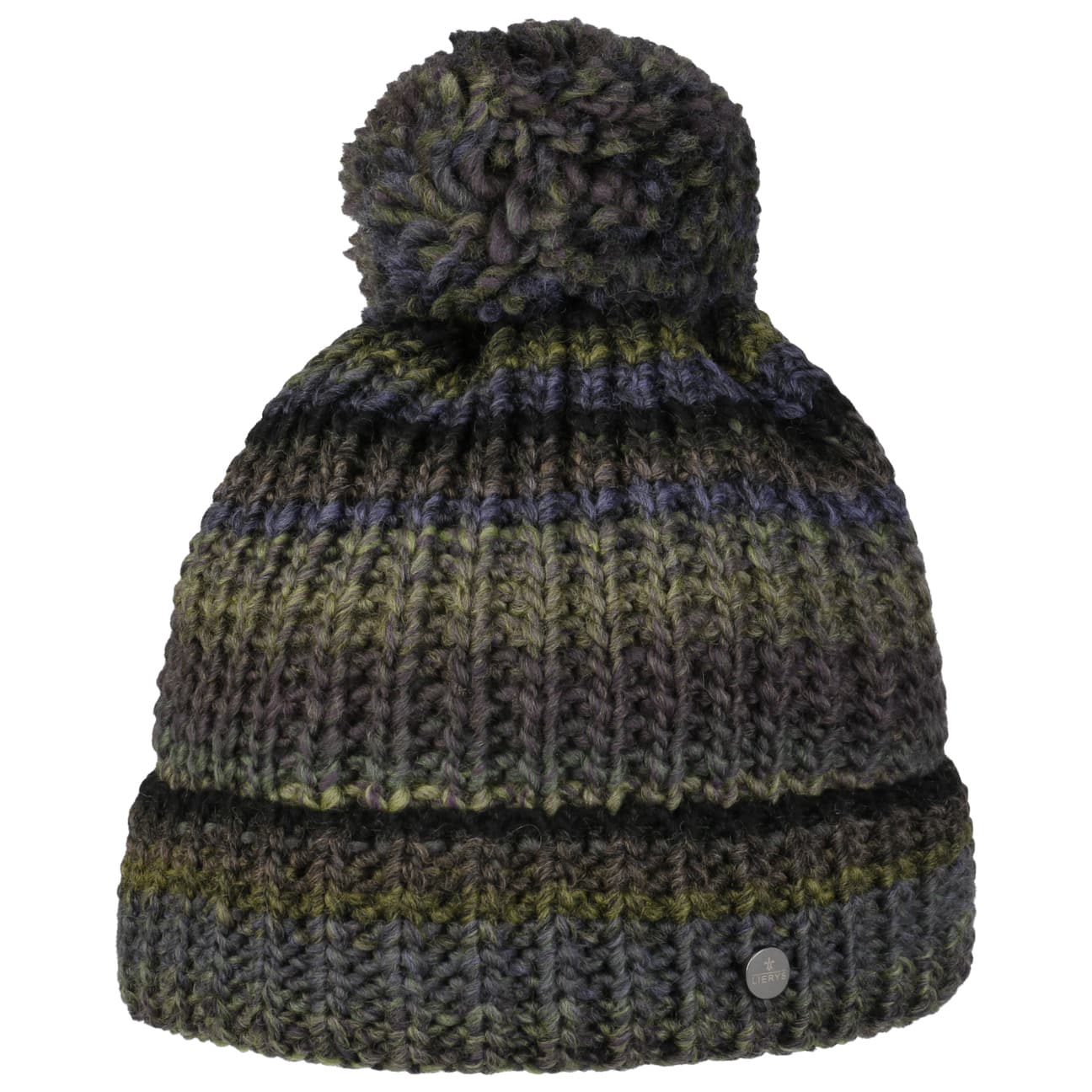 Lierys Finja Bobble Hat - Warm Winter Knit Beanie for Women & Men - Perfect for Skiing, Snowboarding & Outdoor Activities