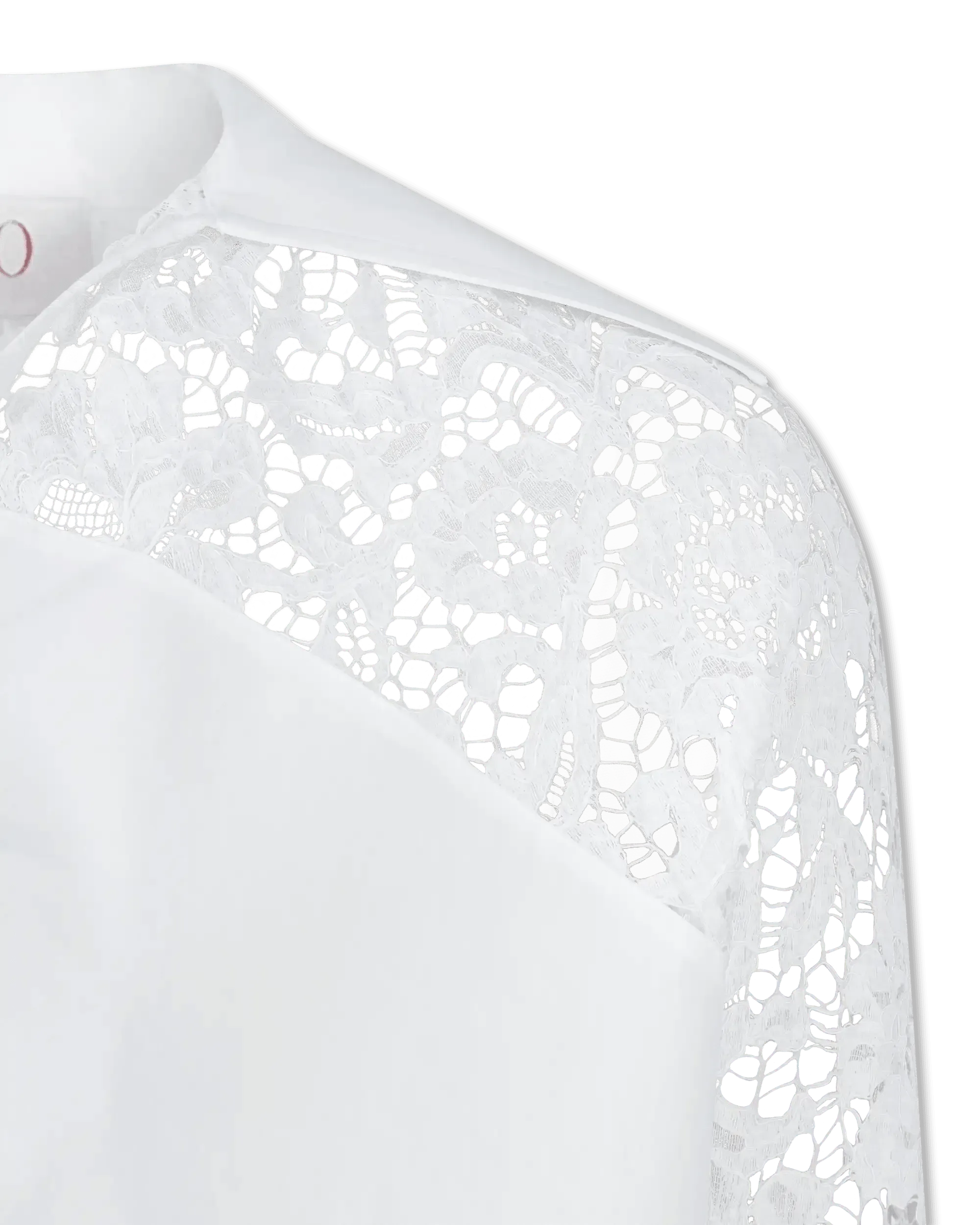 Elegant Lace Long Sleeve Blouse for Women - Fashionable Lace Tops for Party, Wedding & Date Night - Perfect for Formal Events, Office Wear & Special Occasions