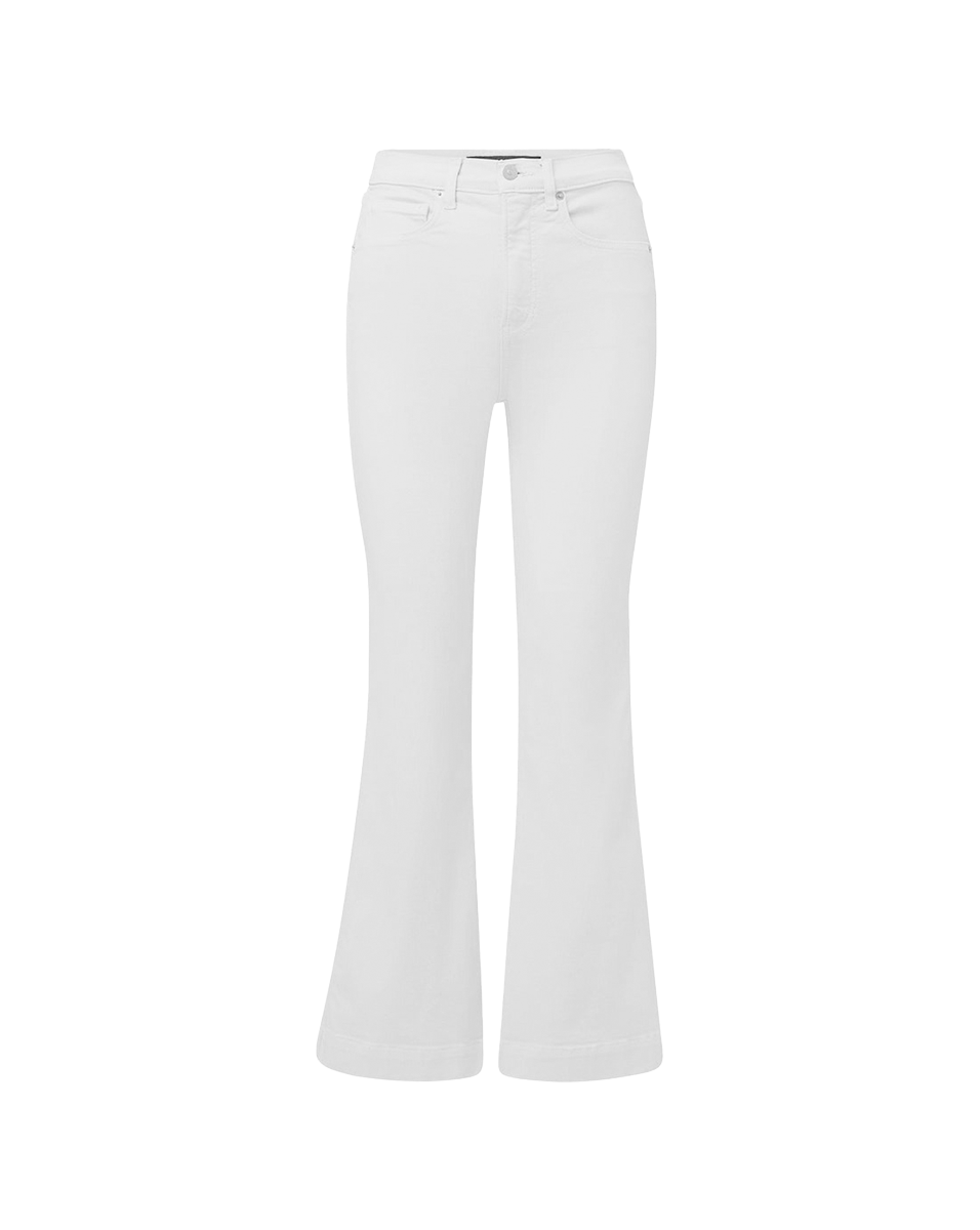 Carson High Waist Kick Flare Jeans for Women - Vintage Retro Stretch Denim Pants - Perfect for Casual Outfits, Date Nights & 70s Style Fashion