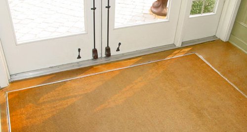 Premium 1/2 Inch Thick Natural Fiber Cocoa Doormat 2' x 5' - Eco-Friendly, Durable & Absorbent Entryway Rug for Home, Office & Outdoor Use