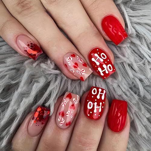 Christmas Heart Glitter