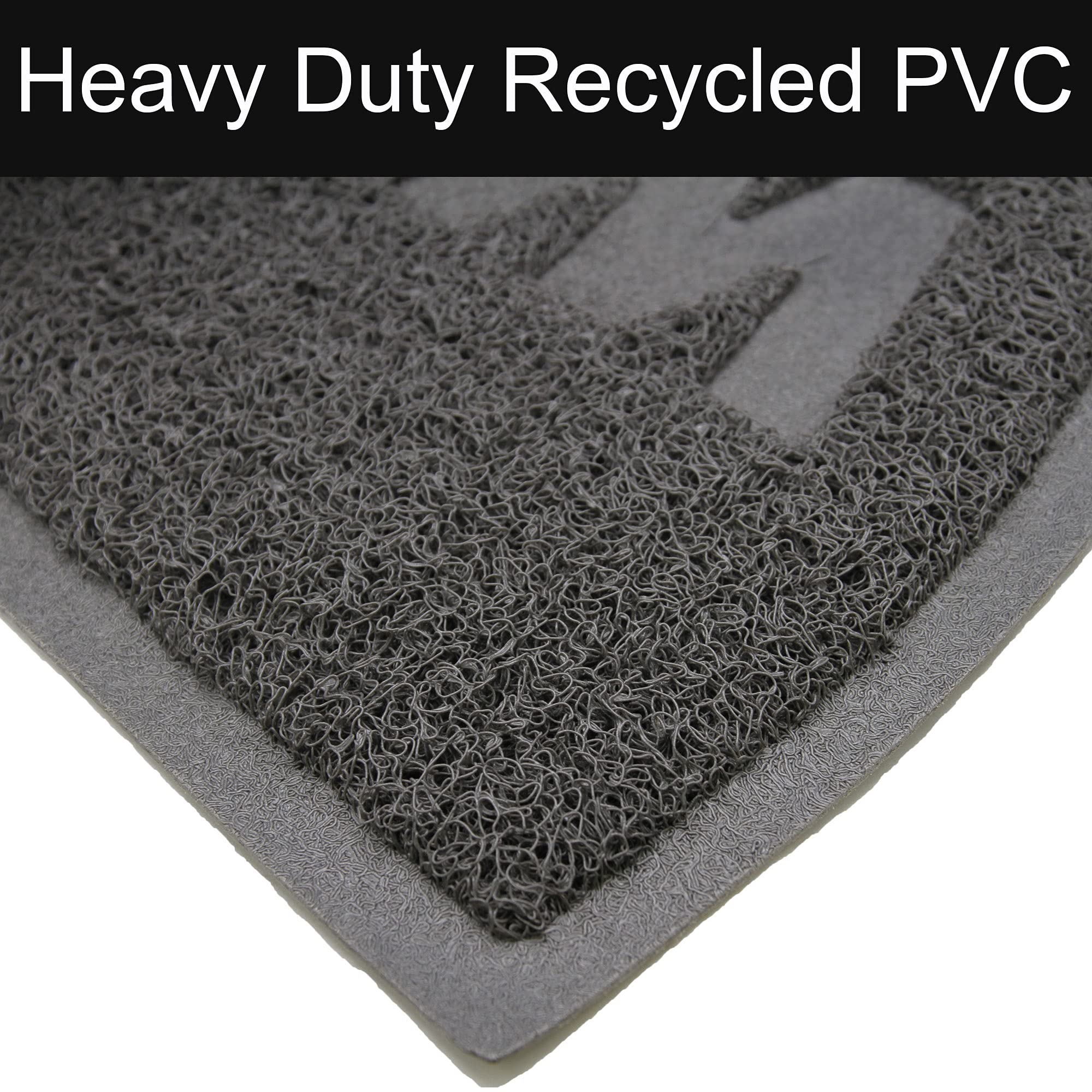 Non-Slip PVC Welcome Outdoor Door Mat - 30