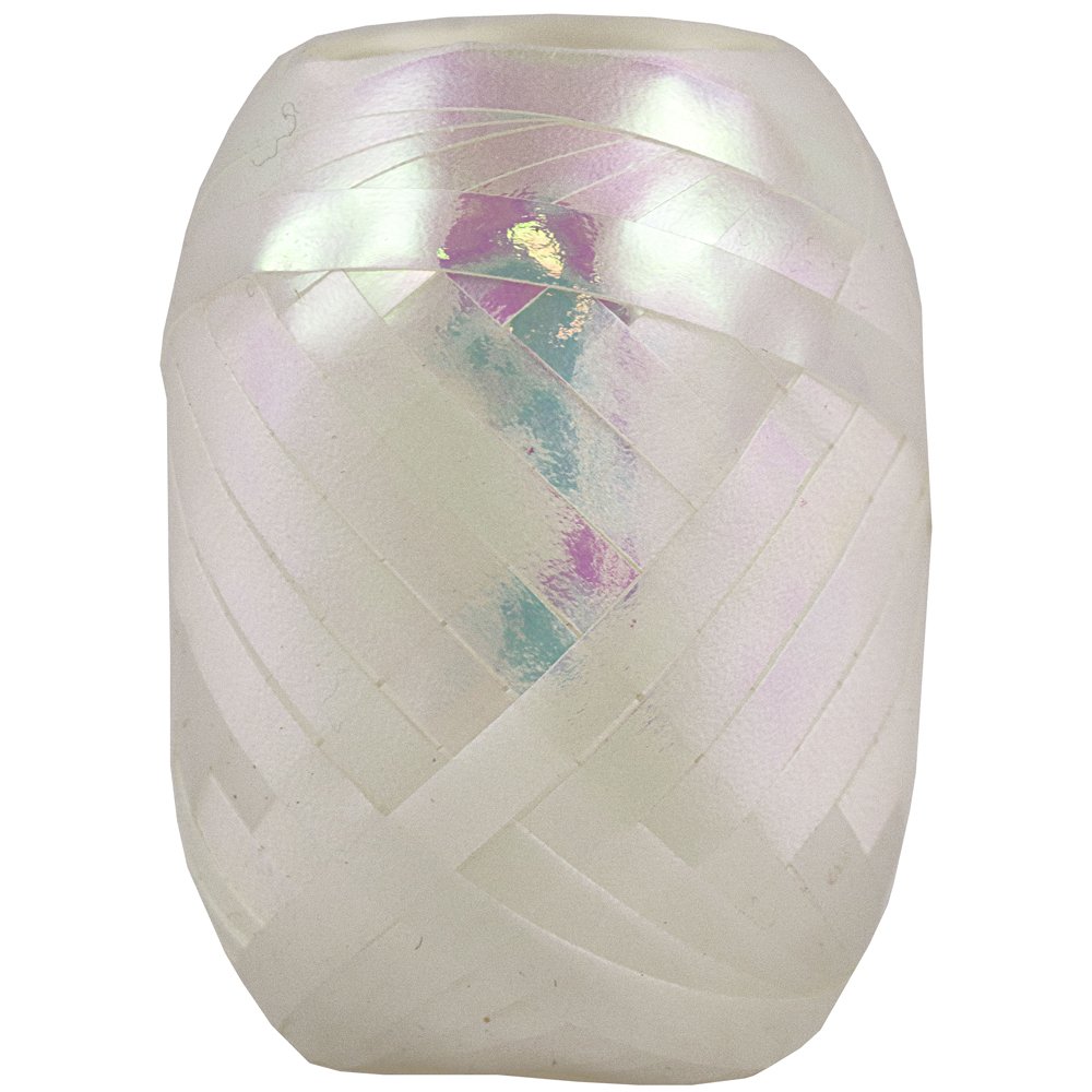 JAM PAPER 66 ft. White Curling Ribbon for Gift Wrapping - Bulk Pack of 100 - Perfect for Birthday, Wedding, and Holiday Decorations