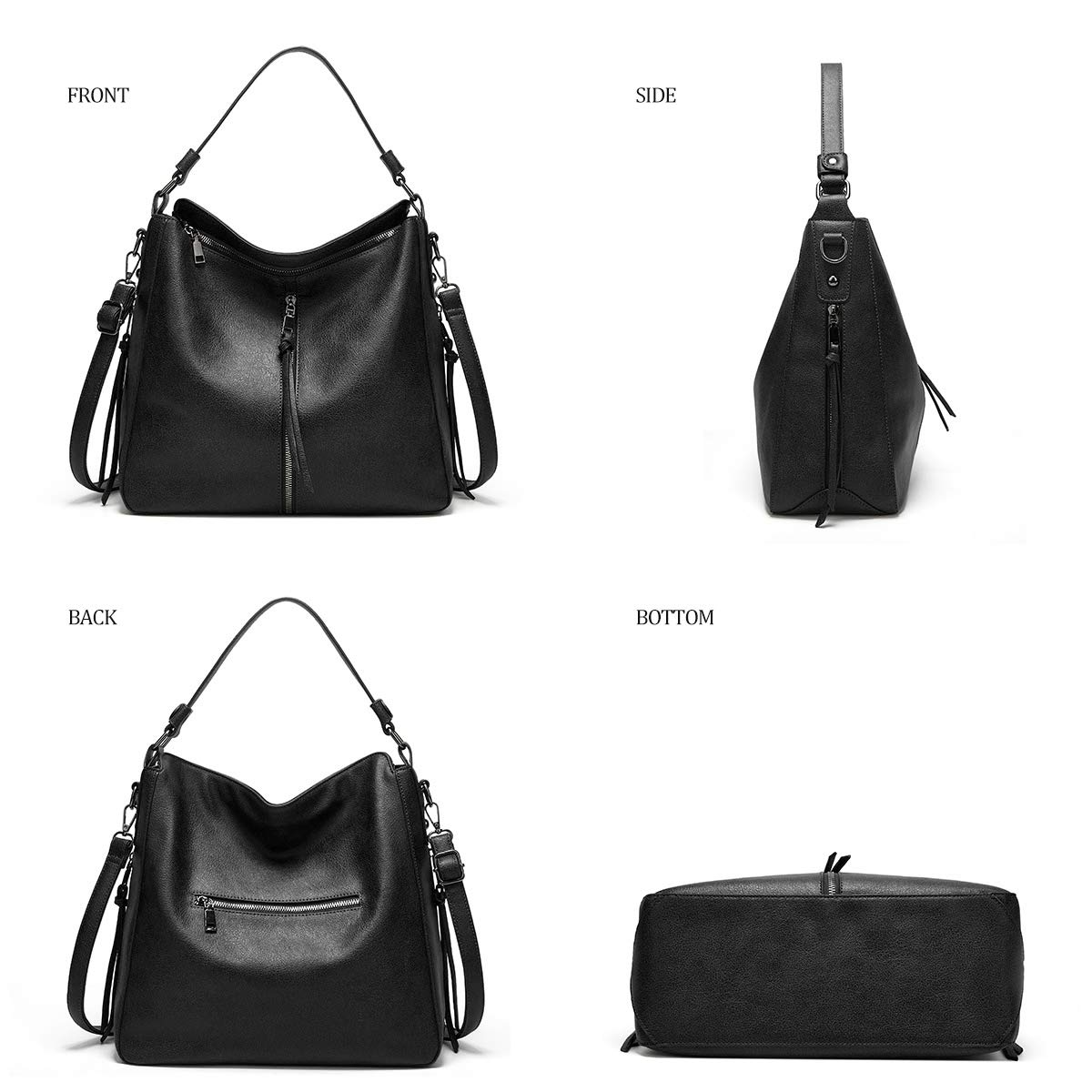Stylish Women's Fashion Handbag Set - Tote, Shoulder Bag, Wallet & Satchel Purse for Work, Travel & Daily Use