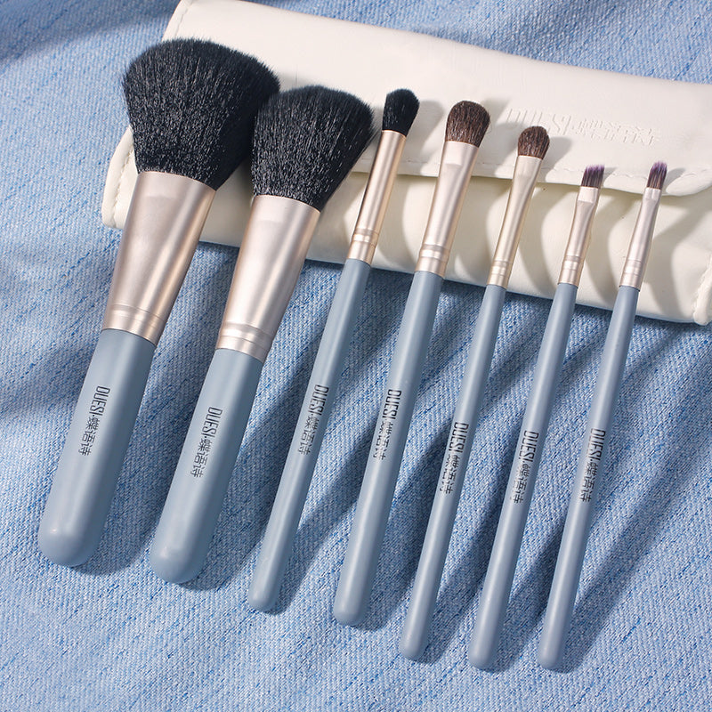 Premium Makeup Brush Set - 12 Pcs Professional Cosmetic Brushes for Foundation, Blush, Eyeshadow & More - Perfect for Home & Professional Makeup Artists