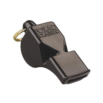 FOX 40 Classic Whistle - Loud, Durable Sports Whistle for Referees, Coaches, and Outdoor Activities - Perfect for Soccer, Basketball, and Emergency Situations