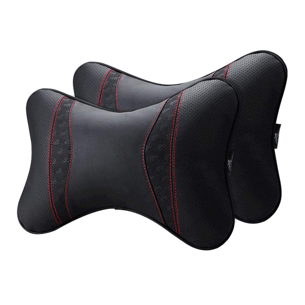 VICASKY Ergonomic Car Neck Pillow - Memory Foam Headrest Support for Comfortable Driving & Travel - Perfect for Long Road Trips, Commuting & Airplane Use