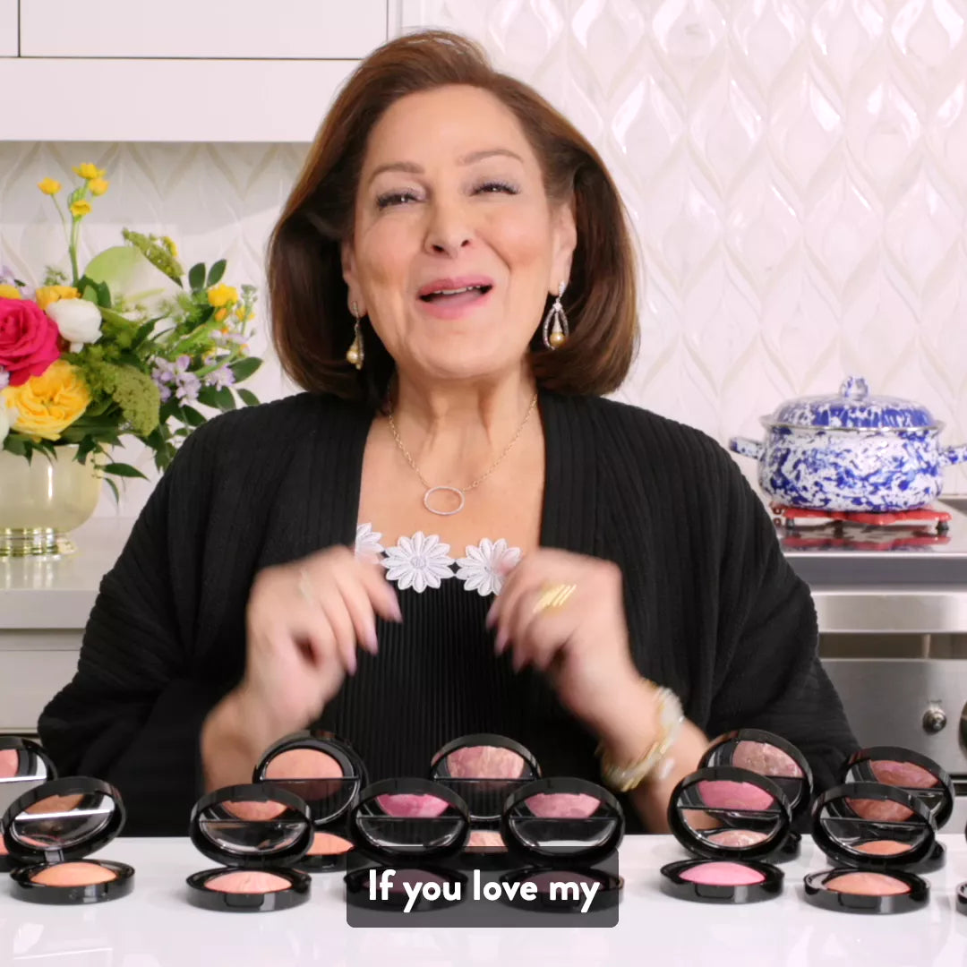 Baked Blush & Brighten Marbleized Blush - Natural Cheek Color for Flawless Makeup | Perfect for Day & Night Looks, Photo Shoots & Special Occasions
