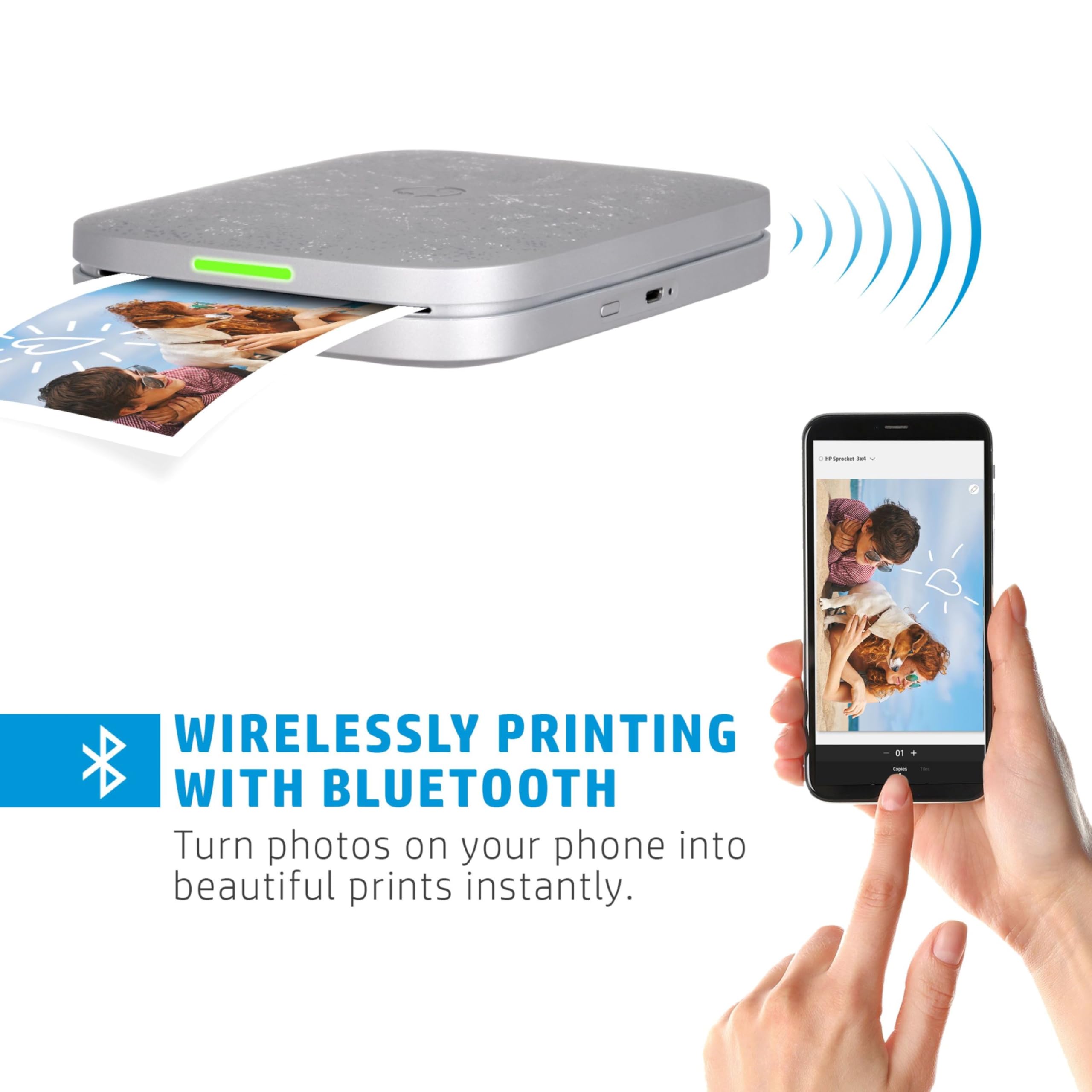 HP Sprocket 3x4