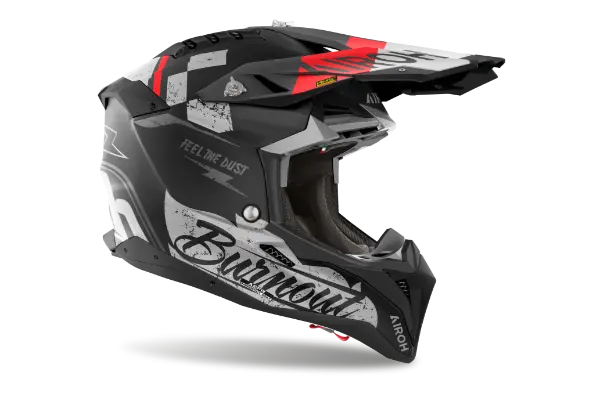 Airoh Aviator 3 Matt Burnout Motorcycle Helmet - DOT & ECE Certified for Safety - Lightweight & Comfortable for Long Rides - Perfect for Street Biking, Cruising & Urban Commuting