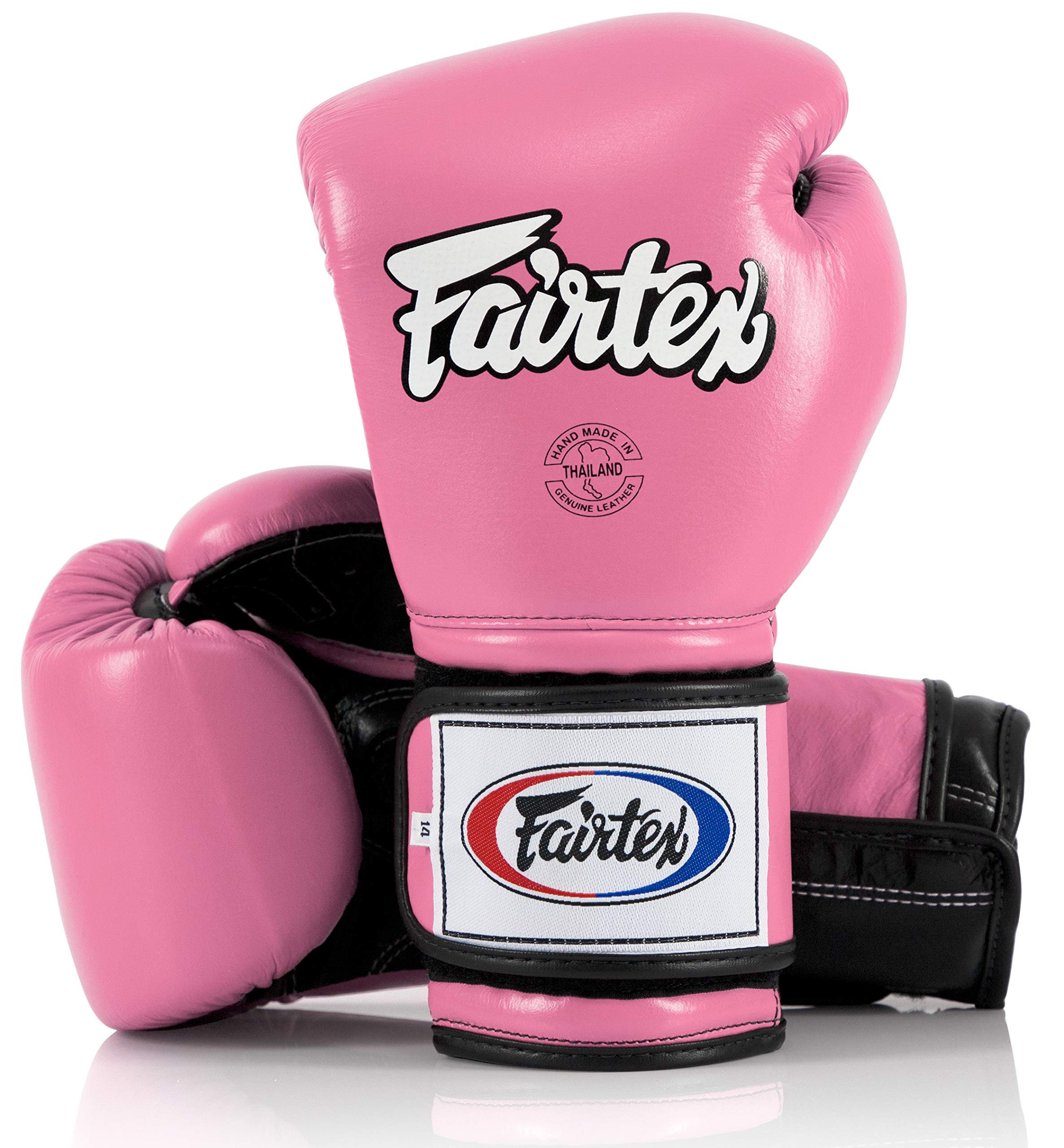 Fairtex BGV9 Muay Thai Boxing Gloves for Professional Fighters & Trainers - Mexican Style MMA Gloves for Heavy Hitters, Lightweight & Shock Absorbent Training Gloves | Perfect for Muay Thai, Kickboxing, MMA & Combat Sports Training