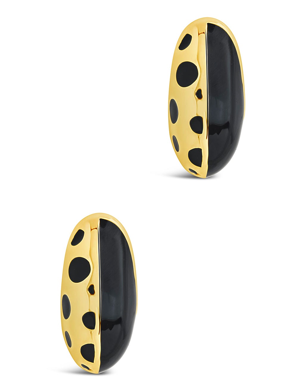 Lisha Enamel Hoop Earrings for Women - Gold & Silver Dangle Earrings for Daily Wear, Party, Wedding & Gift Giving