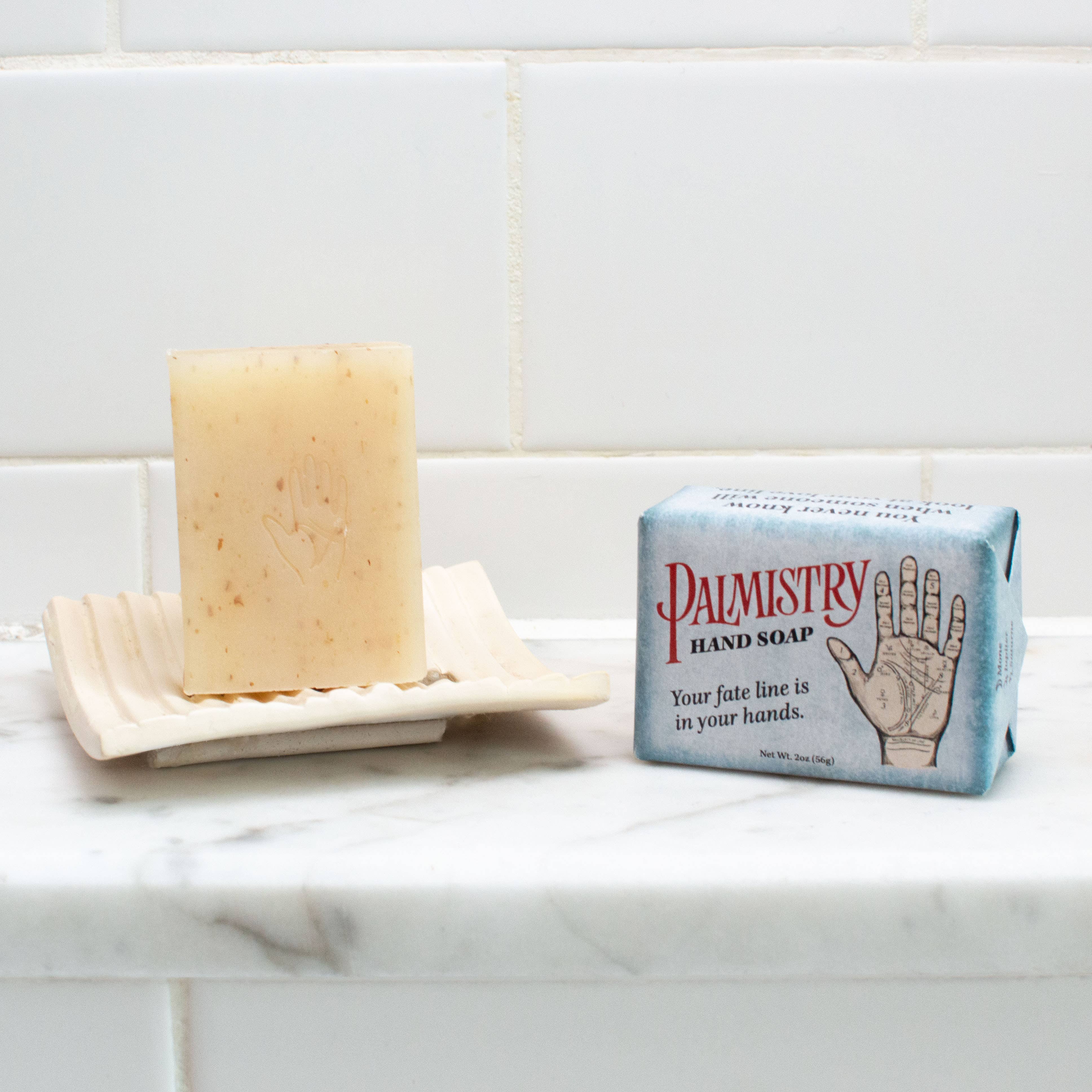 Palmistry Soap - Natural Handmade Fortune Telling Soap for Spiritual Cleansing & Palm Reading - Perfect for Psychic Readings, Meditation & Gift Giving