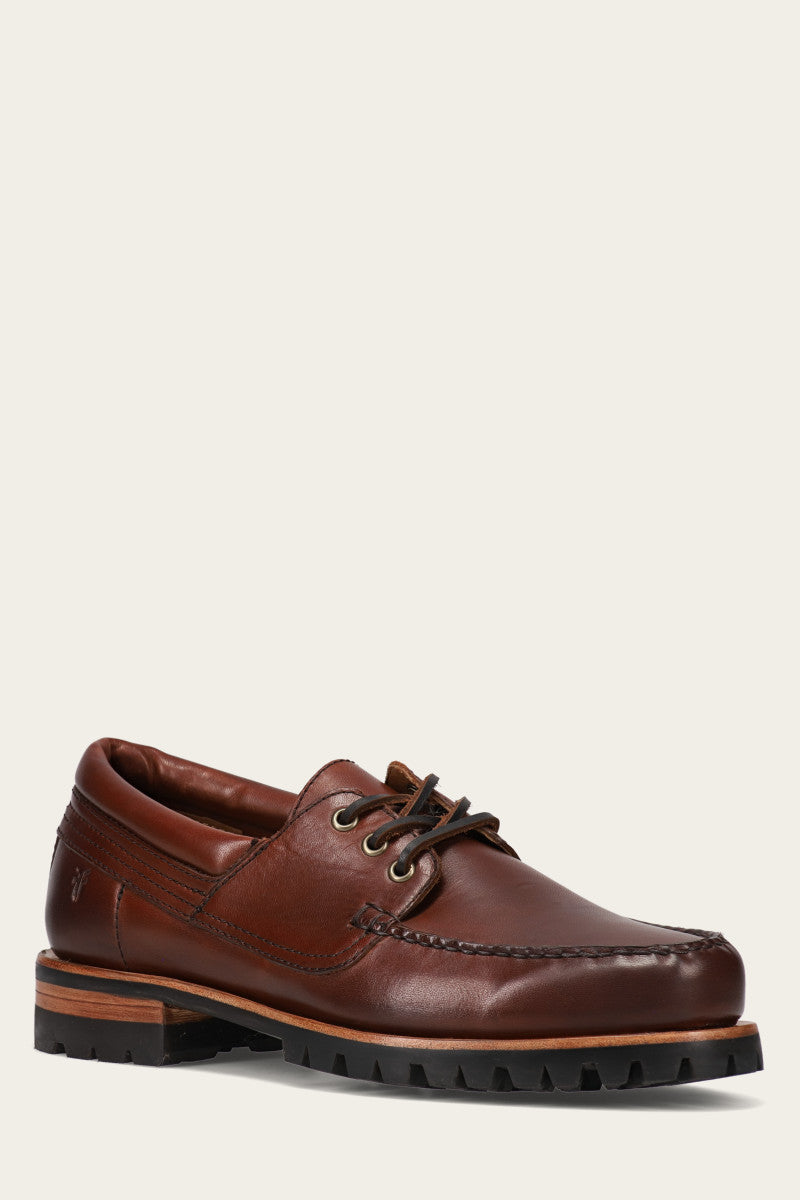 Hudson Camp Moc Slip-On Loafers for Men - Comfortable Casual Shoes with Cushioned Insole - Perfect for Walking, Travel & Everyday Wear