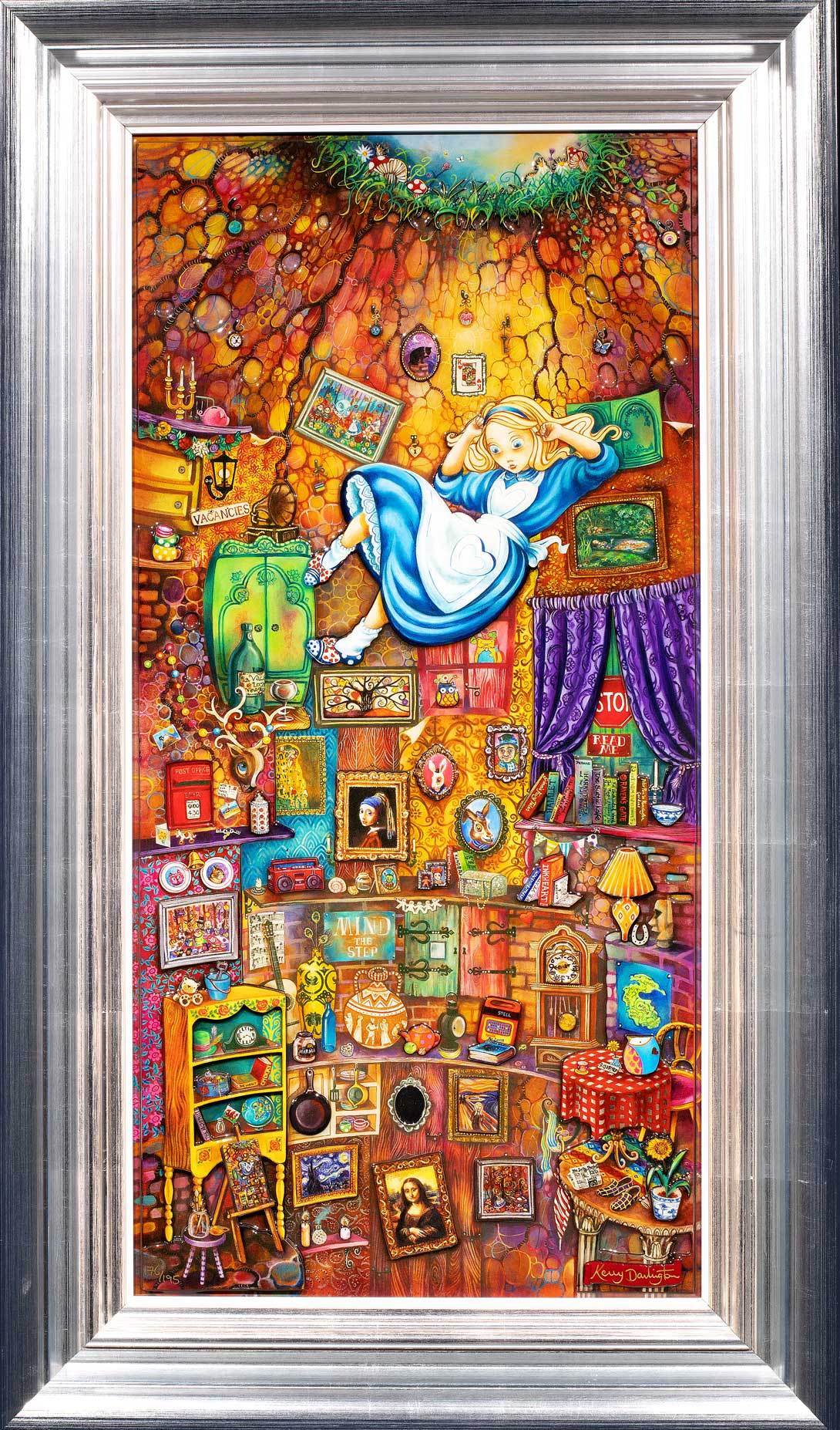 Alice Down the Rabbit Hole Special Edition - Collectible Book for Fantasy Lovers | Perfect for Gift Giving, Book Collections & Lewis Carroll Fans