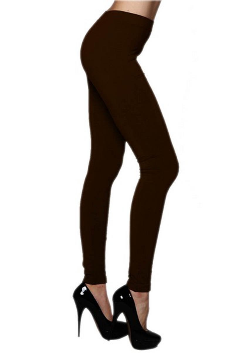 YELETE Solid Color Seamless Leggings - One Size Fits Most | High Waist Yoga Pants for Women, Workout, Running & Daily Wear