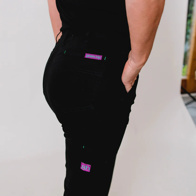Best Women's High Rise Pants for Work & Casual Wear - Slim Fit Stretch Trousers for Office, Travel & Everyday Comfort