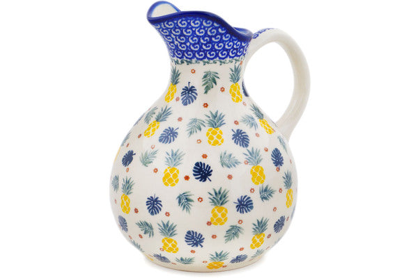 10 Cup Pineapple Parade Pitcher - Large Capacity Beverage Dispenser for Parties, Lemonade, Iced Tea & Summer Drinks