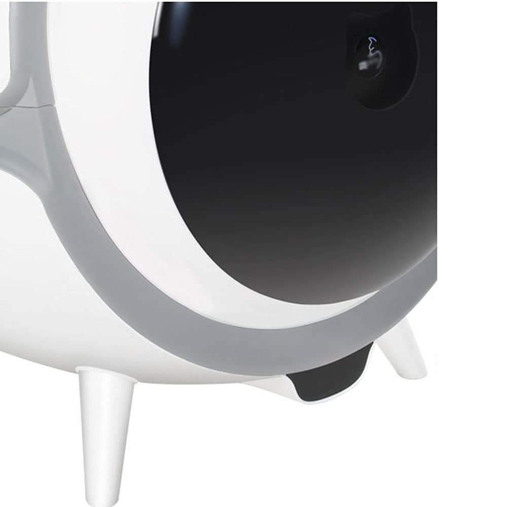 Automatic Self-Cleaning Cat Litter Box - Fully Enclosed Smart Electric Cat Toilet with Odor Control - High-End Poop Scooping Machine for Indoor Cats - Perfect for Small Apartments & Multi-Cat Homes