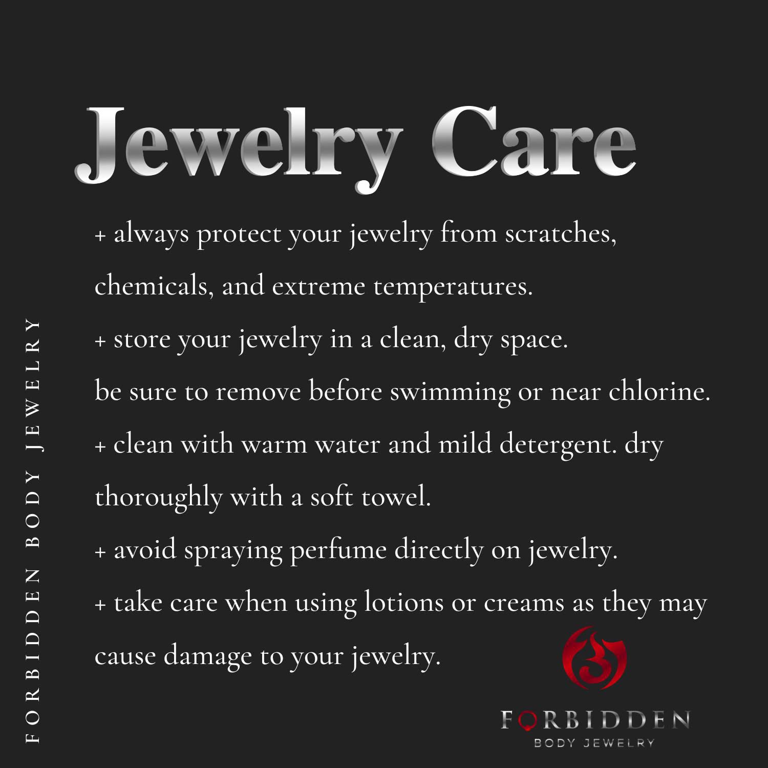 14G 10mm Surgical Steel Internally Threaded Horseshoe Body Piercing Ring - Forbidden Body Jewelry for Nose, Lip, Eyebrow & Cartilage Piercings - Hypoallergenic & Comfortable Wear