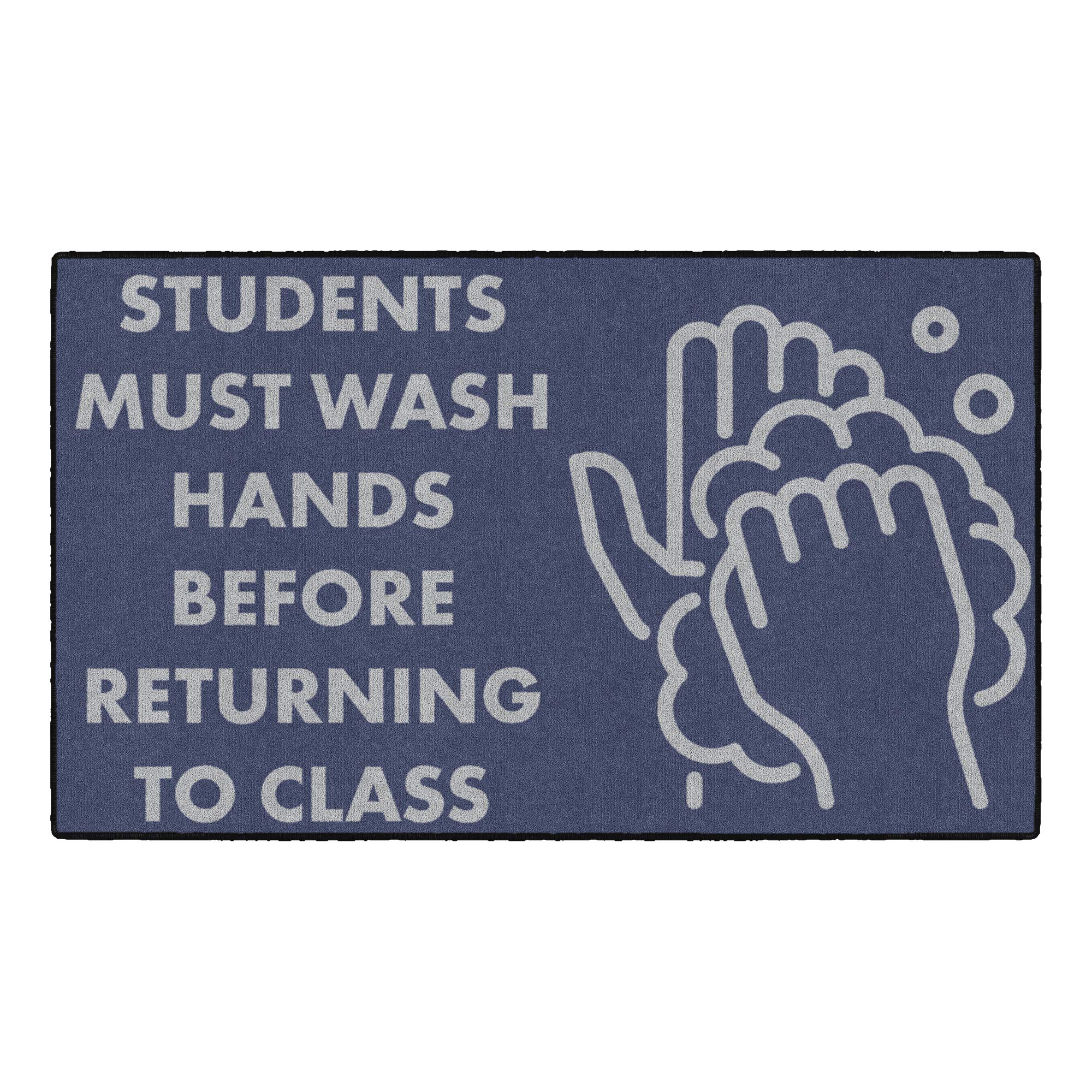 Washable Rug for Kids & Students - 3' x 5' Non-Slip Playroom Carpet | Durable Classroom Mat for Nursery, Dorm, Study Area