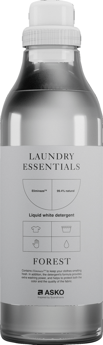 Asko LW11 Liquid White Laundry Detergent - High Efficiency HE, Stain Removal, Fresh Scent - Perfect for Whites, Delicates & Everyday Laundry