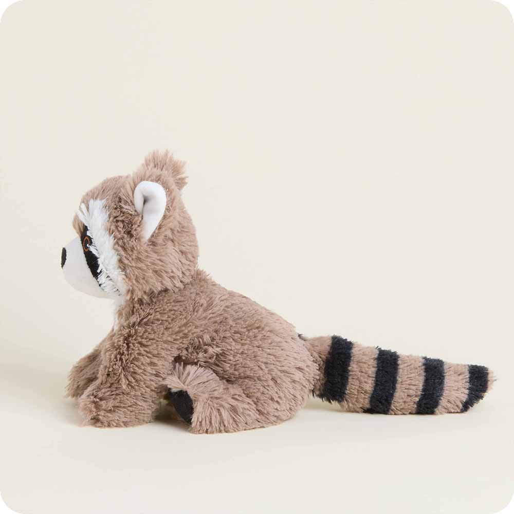 Cozy Raccoon Plush Warmies Junior - Soft Microwaveable Heating Pad for Kids & Adults - Perfect for Relaxation, Stress Relief & Cold Weather Comfort