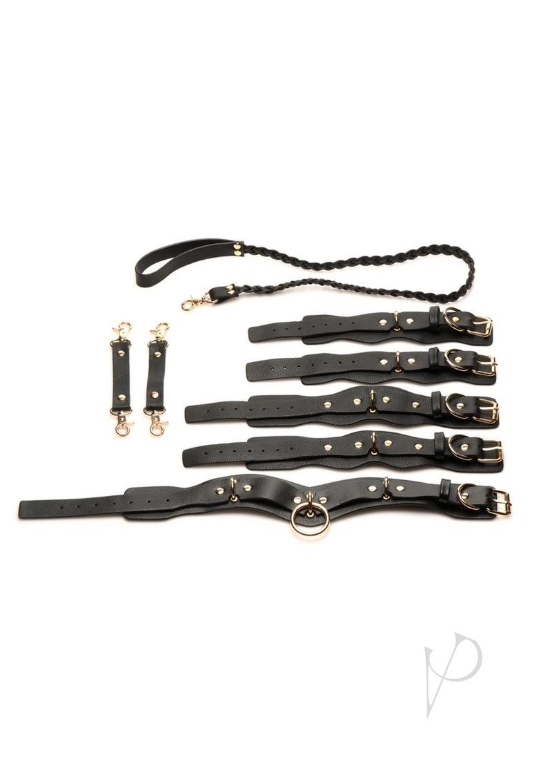 Premium Black Lover's Restraints Set for Couples - Enhance Intimacy & Spice Up Your Bedroom Experience