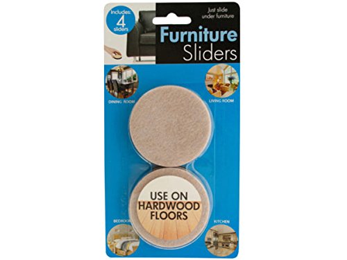 Bulk Furniture Sliders Set - Pack of 60 Heavy Duty Moving Pads for Sofa, Bed, Table & Chair - Easy Glide Floor Protectors for Hardwood & Tile