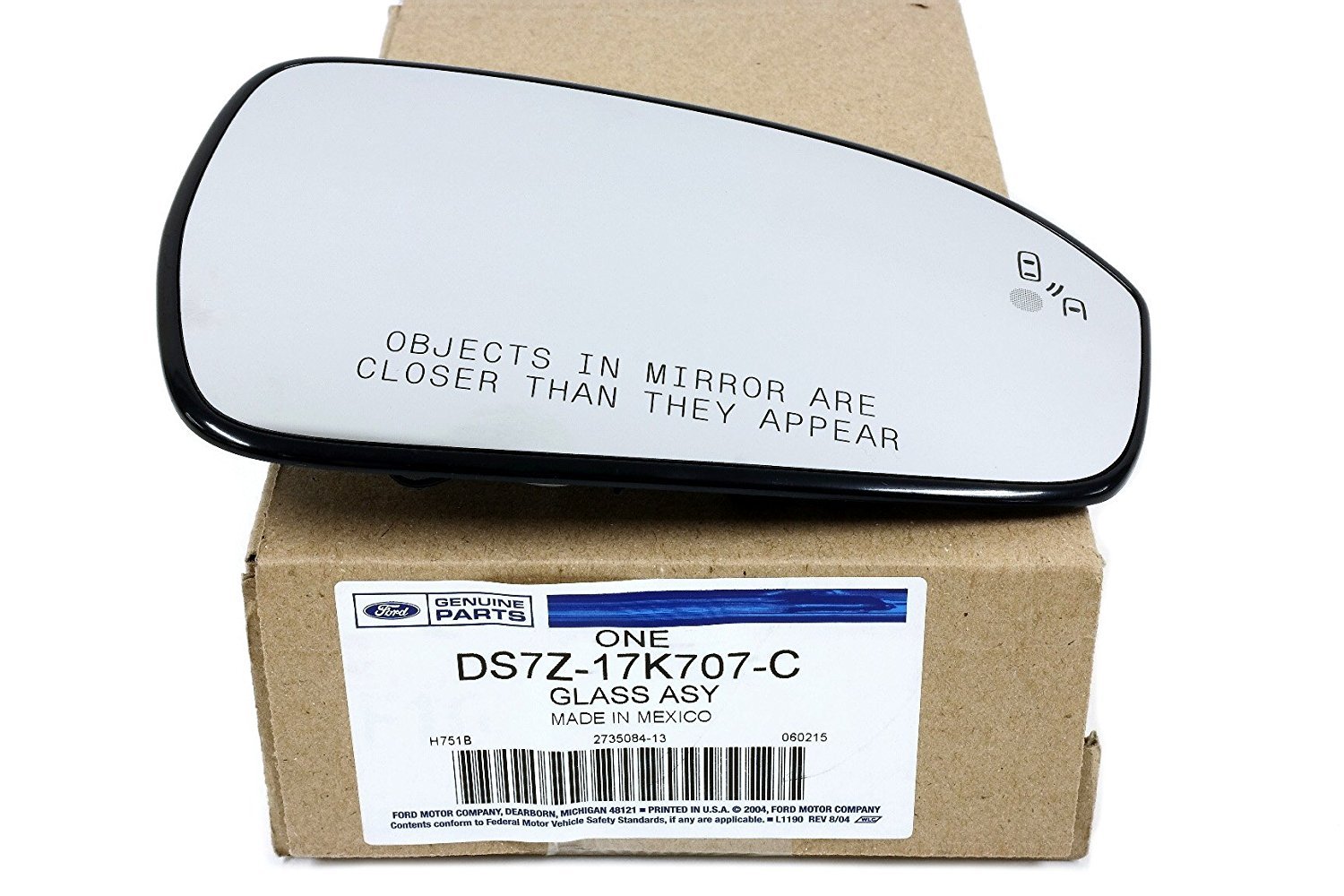 Ford Rear Glass Assembly - Genuine OEM Replacement for Ford Vehicles - Perfect for Windshield Repair & Replacement