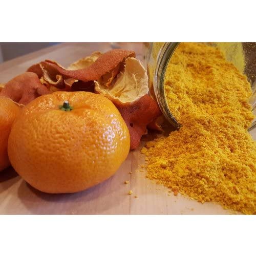 Bindian Orange Peel Powder for Glowing Skin - Oil Control, Tan Removal & Skin Brightening | Reduces Scars & Boosts Collagen | Natural Facial Cleanser & Face Mask (50g) - Perfect for DIY Skincare & Spa Treatments at Home