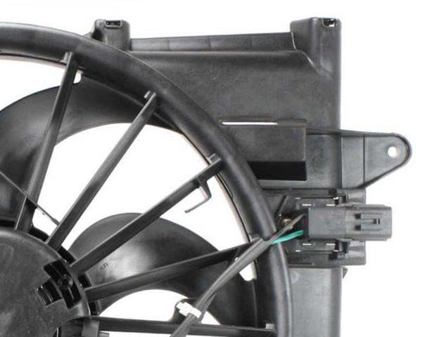 Ford Mustang Radiator & Condenser Fan Replacement - Compatible with FO3115152 | Perfect for Cooling System Repair & Maintenance