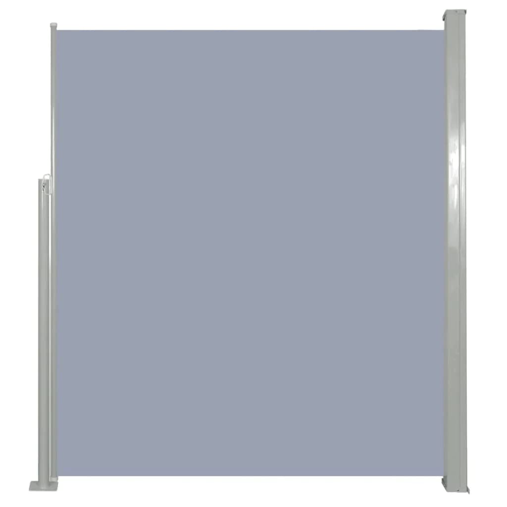 vidaXL Retractable Patio Side Awning - Outdoor Garden Privacy Screen & Sun Shade in Multiple Colors - Perfect for Backyard, Deck, and Poolside Relaxation