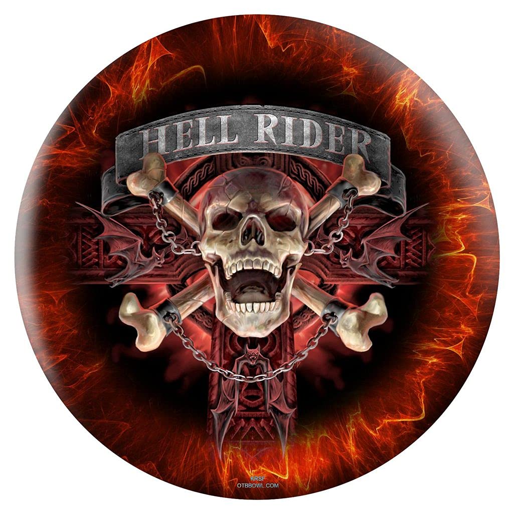 Anne Stokes Hell Rider Bowling Ball - Premium 15lb Performance Bowling Ball for Strikes & Spares | Perfect for League Play & Tournaments | Durable Urethane Coverstock for Enhanced Hook & Control