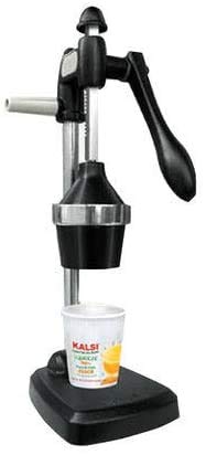 Premium Handheld Manual Juicer - Stainless Steel Citrus Press for Lemon, Orange & Lime - Perfect for Home Bars, Restaurants & Healthy Juicing
