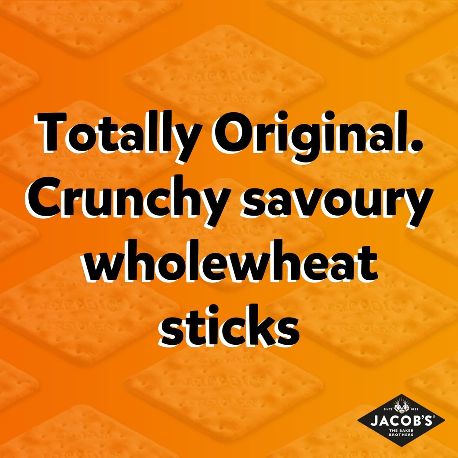 Jacob's Twiglets Original Crunchy Wheat Snacks - 6 Pack (150g Each) | Baked Whole Wheat Biscuit Sticks | Perfect for Parties, Movie Nights & Healthy Snacking